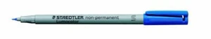 STAEDTLER Folienstift Lumocolor S non-permanent 311-3 blau OHP Pen Marker NEU - Bild 1 von 3