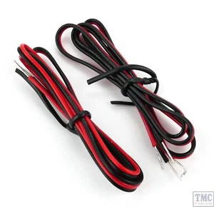 GM08RB Gaugemaster Electrics  Red/Black Twinned Wire 50cm (2) - Picture 1 of 1