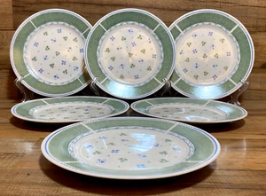 SET OF 6 - SANGO - SABRINA - 7 1/4" BREAD DESSERT SALAD PLATES # 8840-45 - Picture 1 of 6
