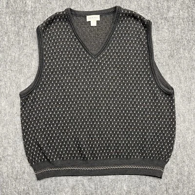Chaleco Suéter Vintage Murano Hombres 2XL Mezcla de Lana Cuello en V Gris Abuelo Hecho en Italia Foto 1 de 4