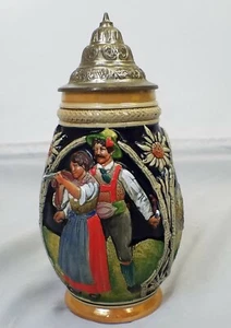 Beer Stein Ceramic vintage Mug Western Germany - Picture 1 of 12