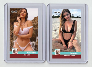 Ana Cheri rare MH Churchill #'d x/3 Tobacco card no. 66