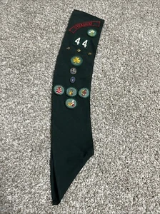 Vintage 1960’s Girl Scout Sash with Merit Badges & Pins - Picture 1 of 7