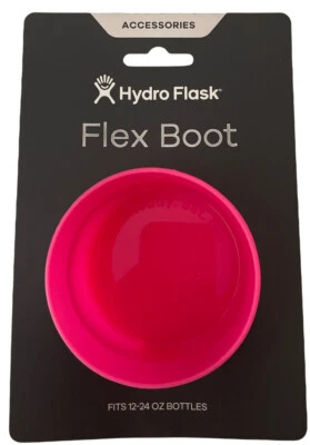 NEW Hydro Flask Small Flex Boot Fits 12-24 oz bottles and 32oz Tumbler-Flamingo