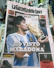 Giornale - La Gazzetta dello Sport del 26.11.2020 - HO VISTO MARADONA 1960 2020