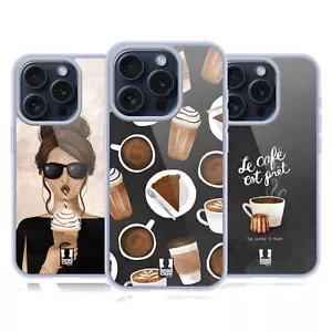 HEAD CASE DESIGNS FRENCH CAFE SOFT GEL CASE FOR APPLE iPHONE PHONES - Picture 1 of 10