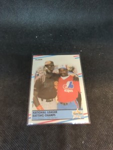 1988 Fleer - #631 Tony Gwynn, Tim Raines