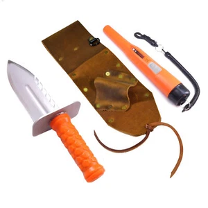 Funda de cuero marrón lado izquierdo, soporte para excavadora derecha Quest Xpointer Pro y diamante - Imagen 1 de 5