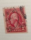 rare george washington red 2 cent stamp