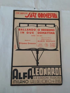 JAZZ ORCHESTRA SERIE ARANCIONE: BALLANDO IN DUE - CI VEDREMO DOMATTINA - Foto 1 di 1