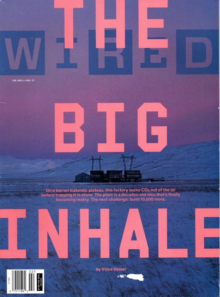 Wired Magazine February 2022 The Big Inhale Foto 1 de 1