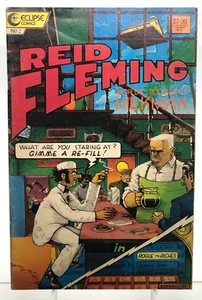 Reid Fleming, World's Toughest Milkman #2 (Eclipse Comics, 1987) - Picture 1 of 3