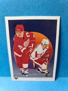 STEVE YZERMAN🏆1990-91 Up/Deck #303 Premier Ed. The Collector's Choice NHL Card - Picture 1 of 2