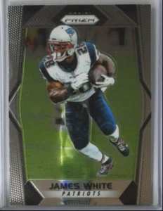 2017 Panini Prizm #185 James White - New England Patriots - Picture 1 of 2