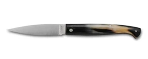 SALADINI coltello da collezione PATTADA in corno di bue, bufalo o olivo Art 1028 - Picture 1 of 2