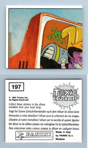 Toxic Crusaders #197 Panini 1991 Sticker - Picture 1 of 1