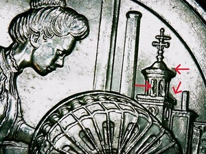 us coins paper money errors 2019-P Lowell National Park Quarter HAS 3 DIE CHIPS - Picture 1 of 3