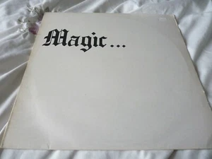 Magic ... rock covers LP autographed plays VG Bullseye BLP002 Co Durham Queen - Picture 1 of 8