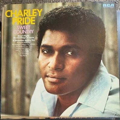 Charley Pride "Sweet Country" Vinyl LP 1973 RCA Records ORIGINAL  - Image 1 of 2