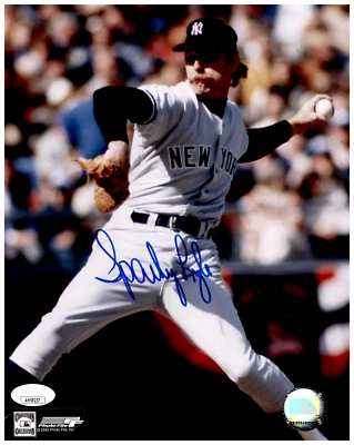 SPARKY LYLE SIGNED 8X10 PHOTO AUTO AUTOGRAPH JSA COA NEW YORK YANKEES - Image 1 of 2