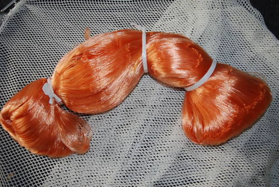 Fischernetz Stellnetz-Blatt Schutznetz 50mX 3,9m X 55mm  0,33mm - Bild 1 von 1