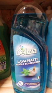 A MANO  DELIZIA PIATTI MENTA E BICARBONATO ML 1000  8014332030040 - Foto 1 di 1