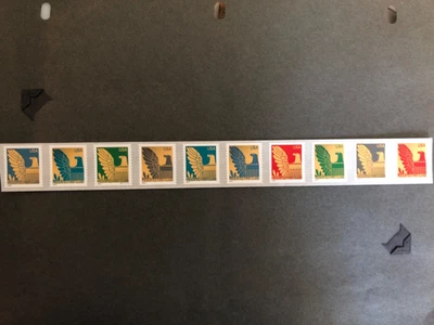 U.S. Stamps, Scott # 3792-3801 (3801b), PNC10 # S1111111, (25c) Eagle, #on#, MNH - Image 1 of 2
