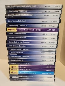 Amazing Designs Embroidery Solutions CD’s Lot of 20 (3 New/Sealed 17 Used)  - Picture 1 of 22