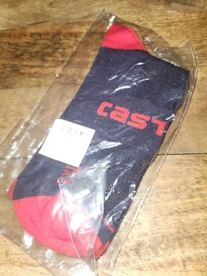 Calcetines de ciclismo Castelli Italia tobillo alto L-XL negros/rojos Foto 1 de 3