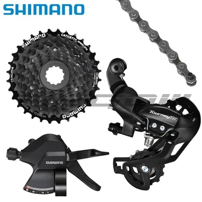 Shimano Tourney TX800 1×8 Speed System Groupset RD-TX800 SL-M315 Shifter HG200-8 - Image 1 of 4