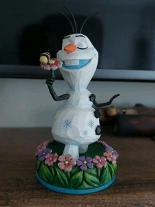 Jim Shore Disney Olaf SOÑANDO CON VERANO Estatuilla Vitrina Coleccionables 4046037 - Imagen 1 de 8
