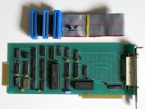 Vintage 8-bitowy kontroler napędu dyskietek ISA 5-1/4", MAYNARD 382003, z kablem napędowym - Zdjęcie 1 z 2