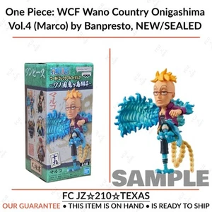 One Piece: WCF Wano Country Onigashima Vol.4 (Marco) di Banpresto, NUOVO/SIGILLATO - Foto 1 di 10