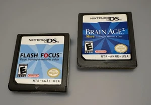 Brain Age 2 And Flash Focus Nintendo DS Games Tested - Picture 1 of 5