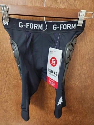 Forro corto acolchado negro G Form Pro-X3 talla juvenil L/XL NUEVO CON ETIQUETAS Foto 1 de 4