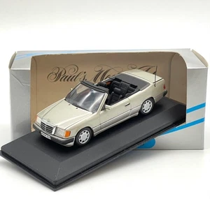 MERCEDES 300 CE-24 W124 RAUCHSILBER MINICHAMPS 3551 1:43 BENZ 1991 FASE 2 - Foto 1 di 6