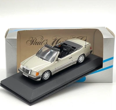 MERCEDES 300 CE-24 W124 RAUCHSILBER MINICHAMPS 3551 1:43 BENZ 1991 FASE 2 - Immagine 1 di 4