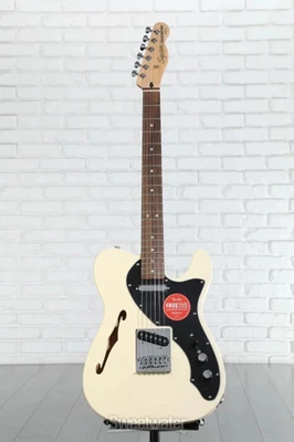 Guitarra Eléctrica Squier Affinity Series Telecaster Thinline - Blanca Olímpica con Foto 1 de 4