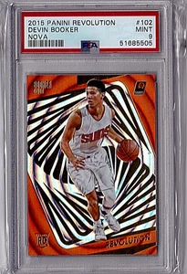 Devin Booker 2015-16 Revolution Nova #102 RC Rookie  PSA 9 NOVA - Bild 1 von 1