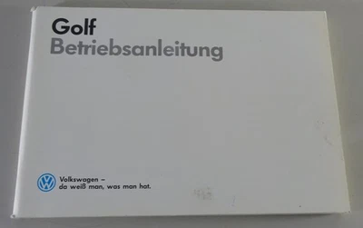 Manual De Usuario | VW GOLF 2 / II | Fecha 02/1989 - Imagen 1 de 4