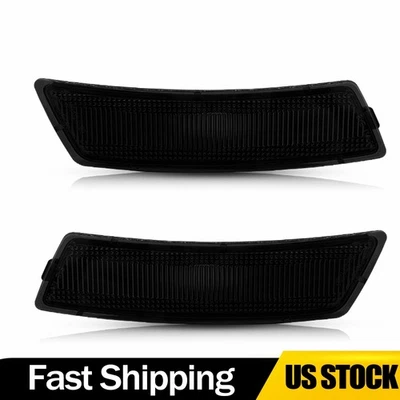 Пара дымчатых габаритных огней для водителя и пассажира Volkswagen Tiguan 2018-2023 годов выпуска - Изображение 1 из 4