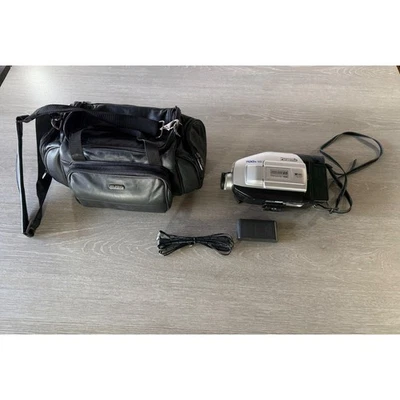 Panasonic PV-L354D Palmcorder VHS-C Camcorder w/ Bag, Charger, Battery TESTED - Image 1 of 4