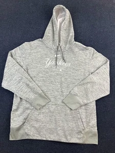 New York Yankees Hoodie Mens 2XL Gray MLB Baseball Nike Therma-FIT Pullover - Picture 1 of 7