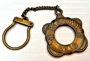 Vintage Schlüsselanhänger Norwegian Caribbean Line Southward Oslo - Bild 1 von 2