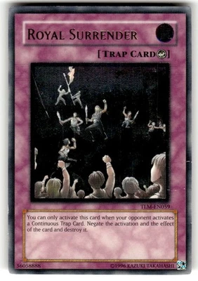 Yugioh Royal Surrender TLM-EN059 Ultimate Rare MP - Image 1 of 2