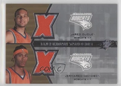 2007-08 SPx Freshman Tandems Jerseys Jared Dudley Jermareo Davidson Rookie RC - Image 1 of 2