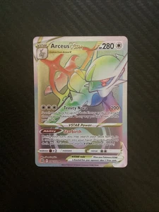 Arceus VSTAR (Secret) #176/172 Pokémon TCG SWSH09: Brilliant Stars NM - Picture 1 of 1