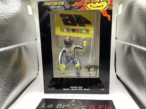 Tres Rare Minichamps 1/12 Figurine , Valentino Rossi , MotoGP 2009 MISANO - Foto 1 di 7