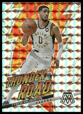 2022-23 Panini Mosaic #3 Tyrese Haliburton Thunder Road Mosaic - Image 1 of 2