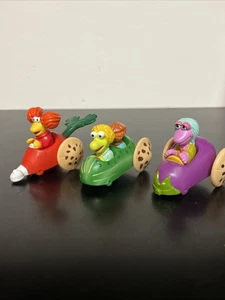 VTG 1988 McDonald's Happy Meal Toys Jim Henson's FRAGGLE ROCK  Set Of 3 W3 - Picture 1 of 4